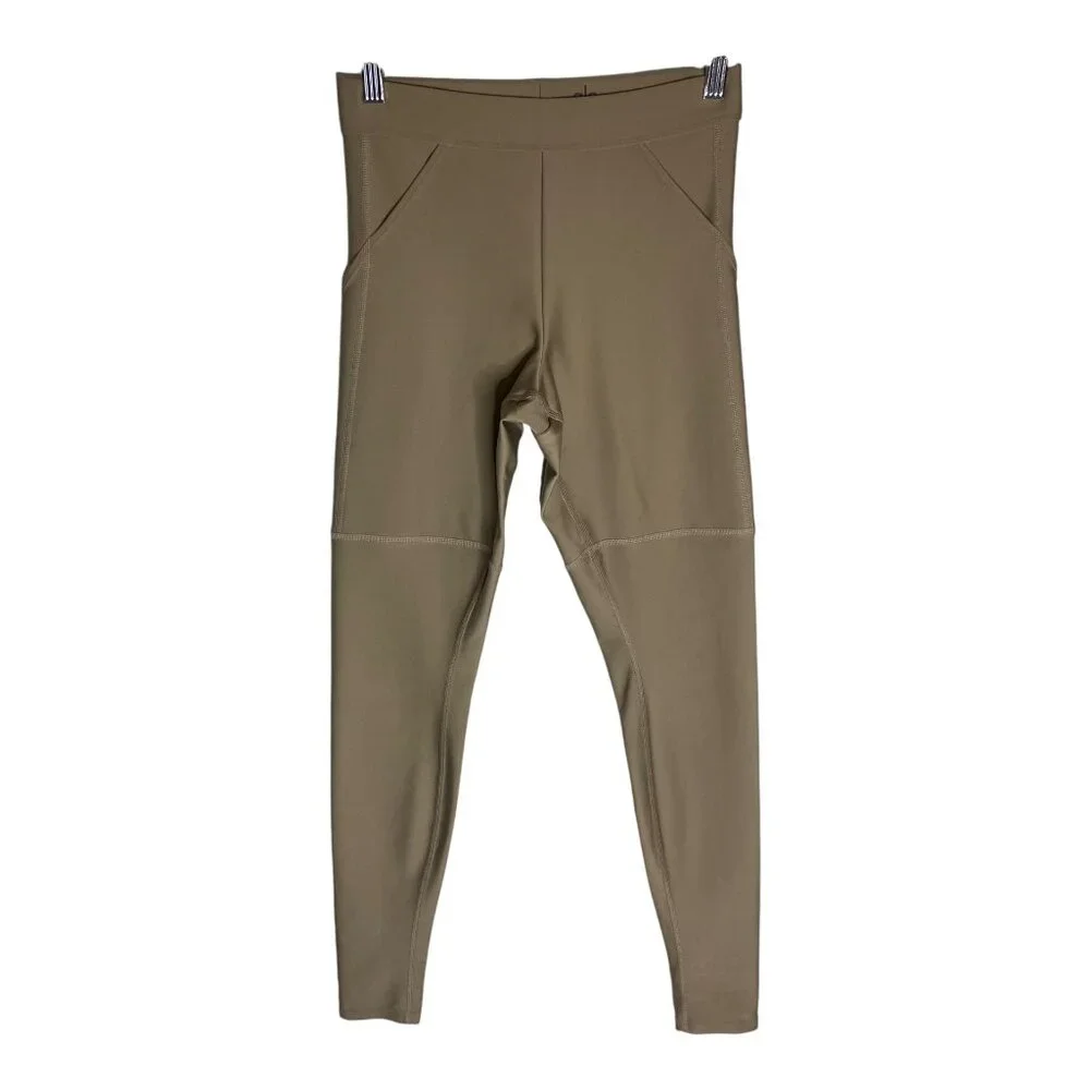Alo Yoga High Waist 4 Pocket Utility Tan Legging-sz Small